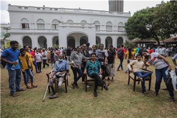 SRI LANKA CRISIS PROTEST