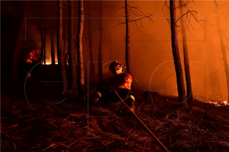 PORTUGAL WILD FIRE IN LEIRIA