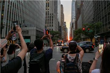 USA NATURE MANHATTANHENGE