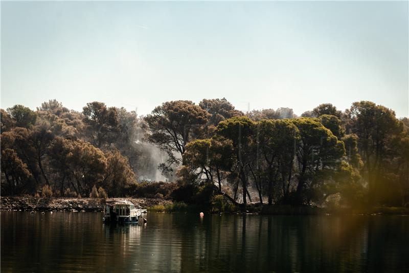 Wildfire near Šibenik under control