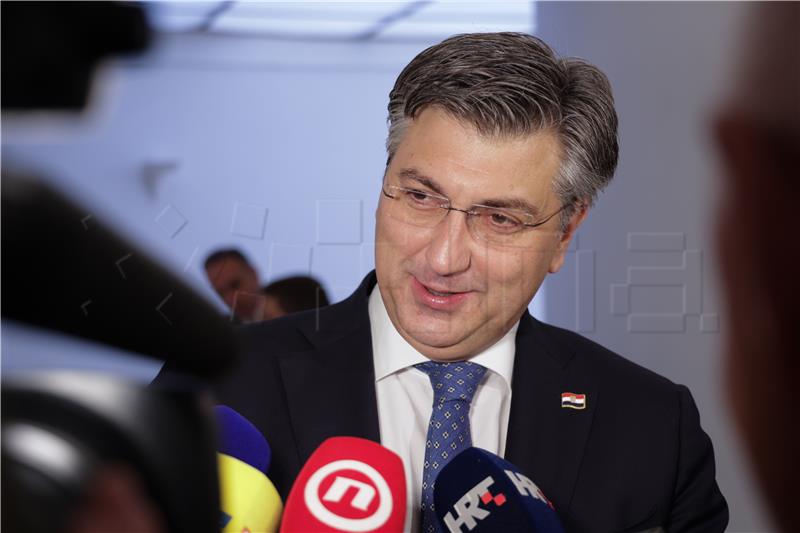 Plenković: Euro area membership improves Croatia's credit rating and image