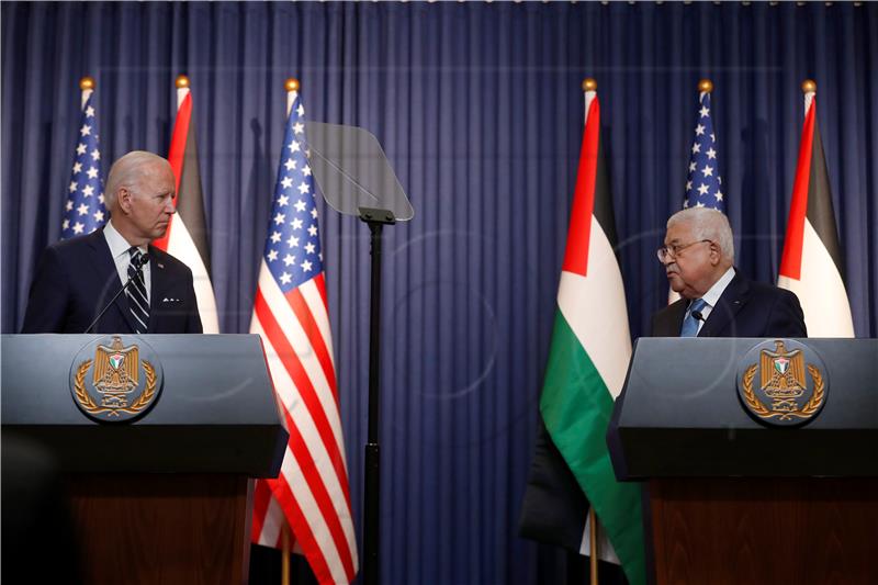 Biden Palestincima donosi pomoć, ali ne i novi mirovni plan