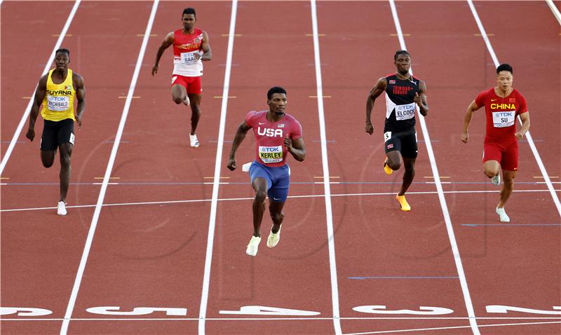 SP Atletika: Kerley 9.79 u kvalifikacijama 100 metara