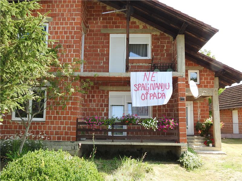 U Podrutama prosvjed protiv pogona za spaljivanje smeća