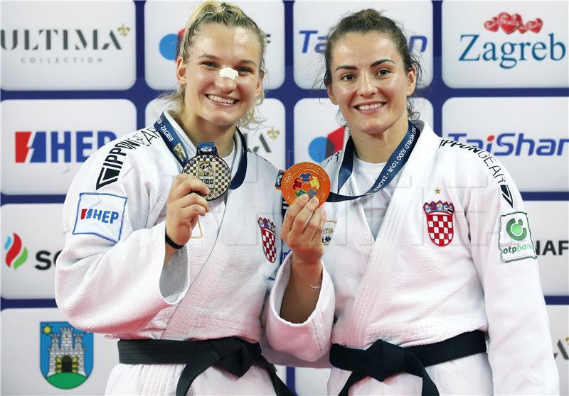 Judo Grand Prix Zagreb 2022: Cvjetko i Matić osvojile medalje