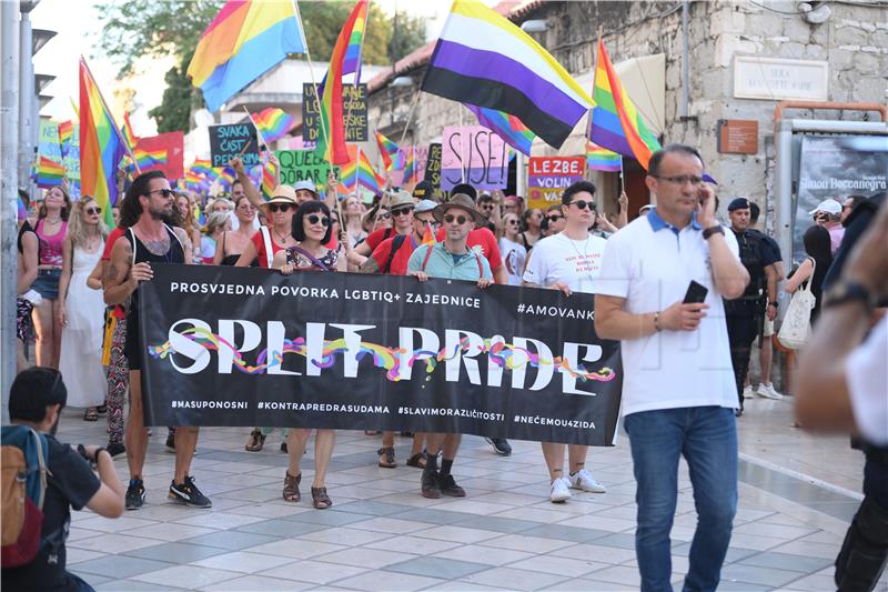 11th Pride Parade held in Split