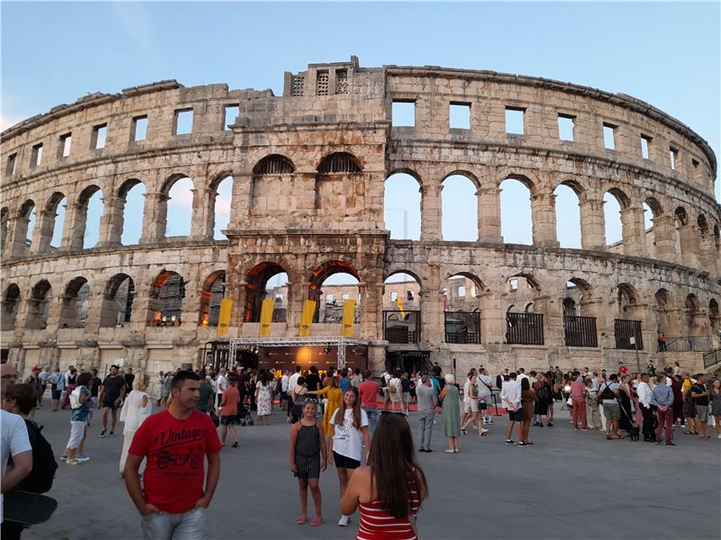 Pulska Arena uoči početka Pula Film Festivala