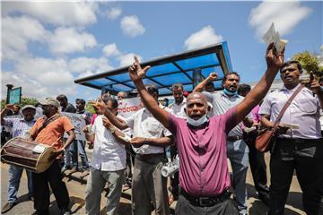 SRI LANKA CRISIS PROTEST