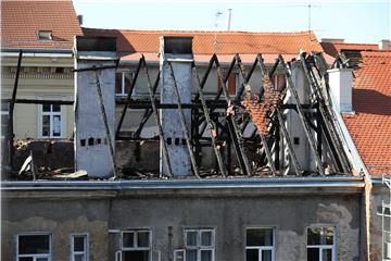 Posljedice požara u centru Zagreba