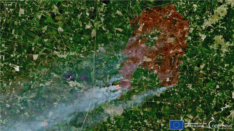 FRANCE WILDFIRES