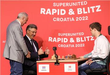 Otvorenje šahovskog Croatia Grand Chess tour Rapid & Blitz