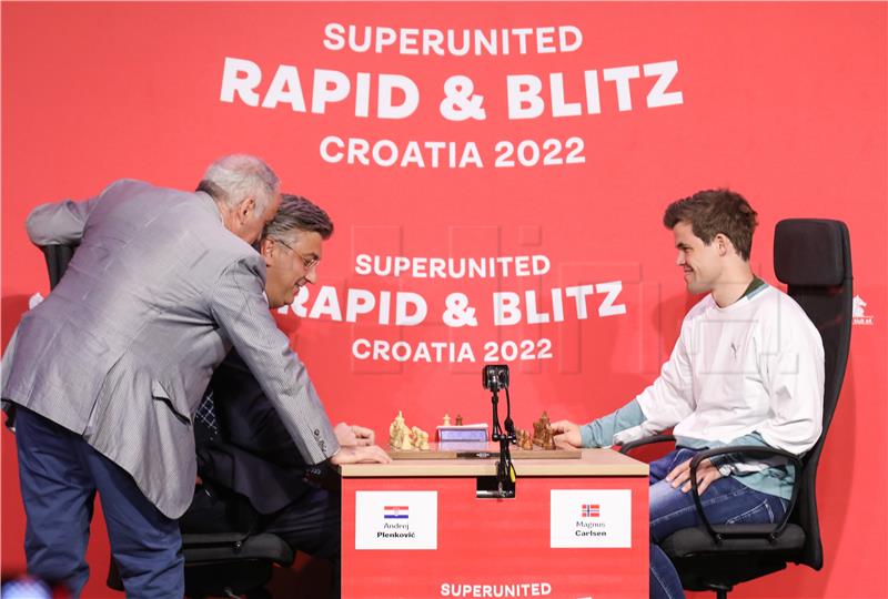 Otvorenje šahovskog Croatia Grand Chess tour Rapid & Blitz