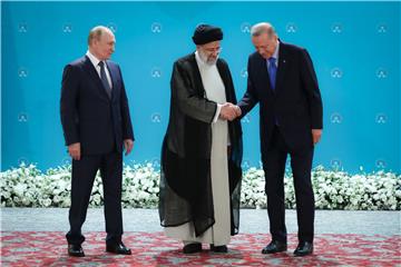 IRAN RUSSIA TURKEY SYRIA SUMMIT