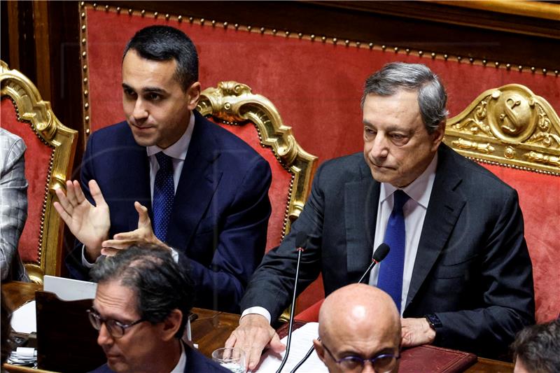 ITALY PARLIAMENT GOVERNMENT CONFIDENCE VOTE