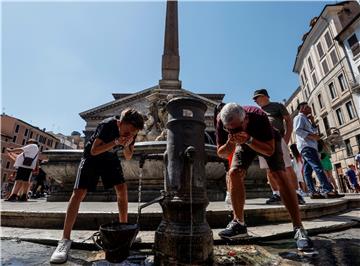 ITALY HEATWAVE