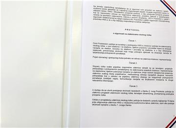 Potpisan Protokol o sigurnosti na utakmicama visokog rizika