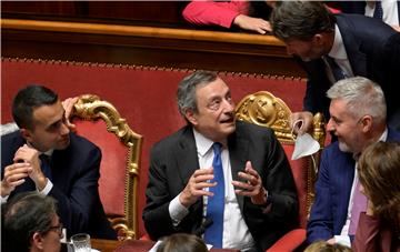 ITALY PARLIAMENT GOVERNMENT CONFIDENCE VOTE