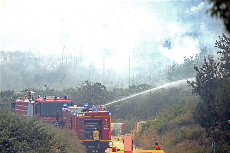 Pod nadzorom požar na području Kopačkog rita