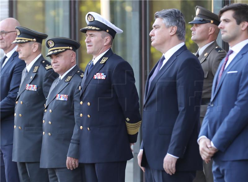 Predsjednik Milanović uručio počasne činove i odlikovanja