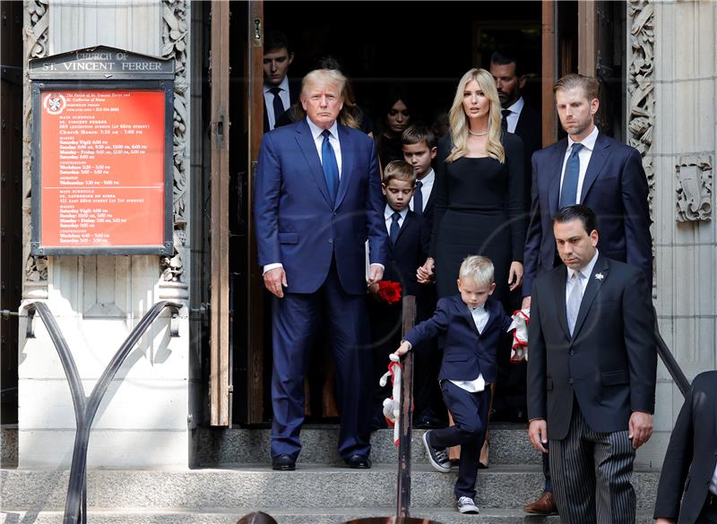 USA PEOPLE IVANA TRUMP FUNERAL