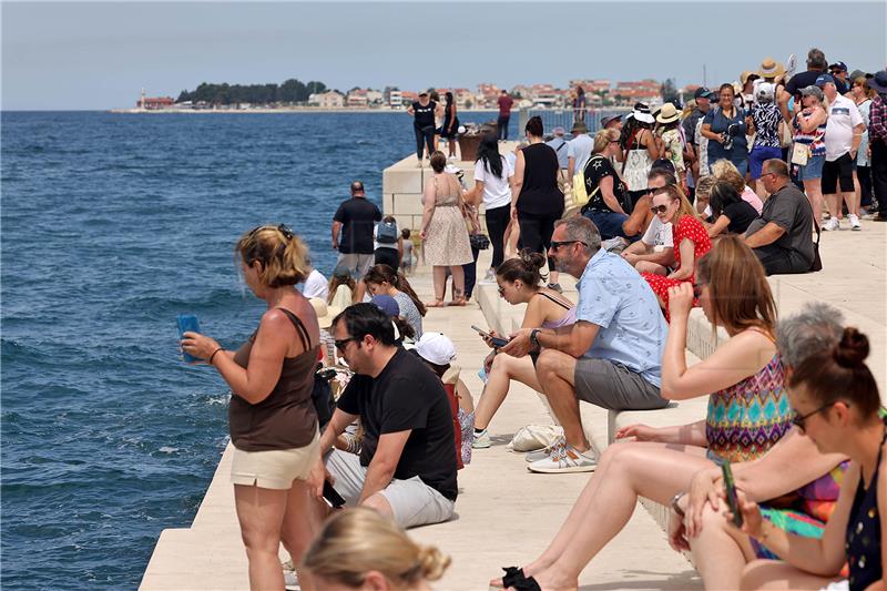 More than 1 million tourists in Croatia