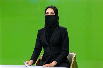 AFGHANISTAN FEMALE JOURNALISTS VEIL