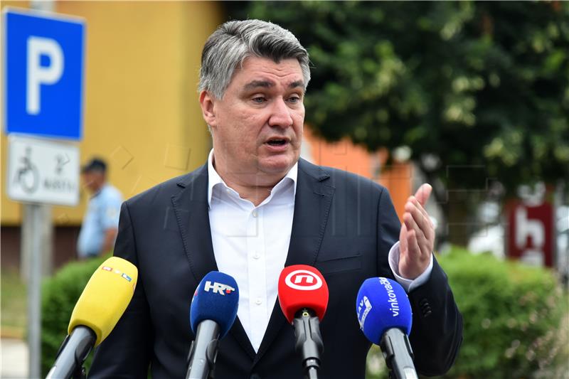 Building Pelješac Bridge was best solution, Milanović says