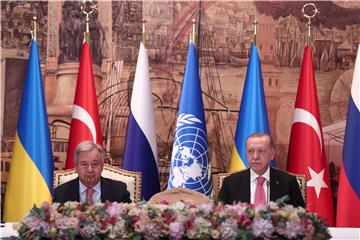 TURKEY RUSSIA UN UKRAINE GRAIN SHIPMENT AGREEMENT