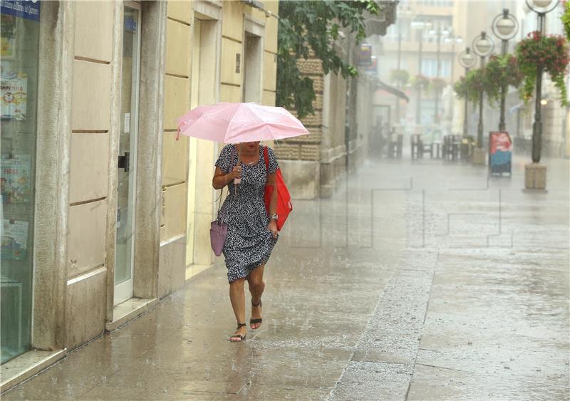 Rijeka: Stiglo osvježenje u Rijeku i na Kvarner