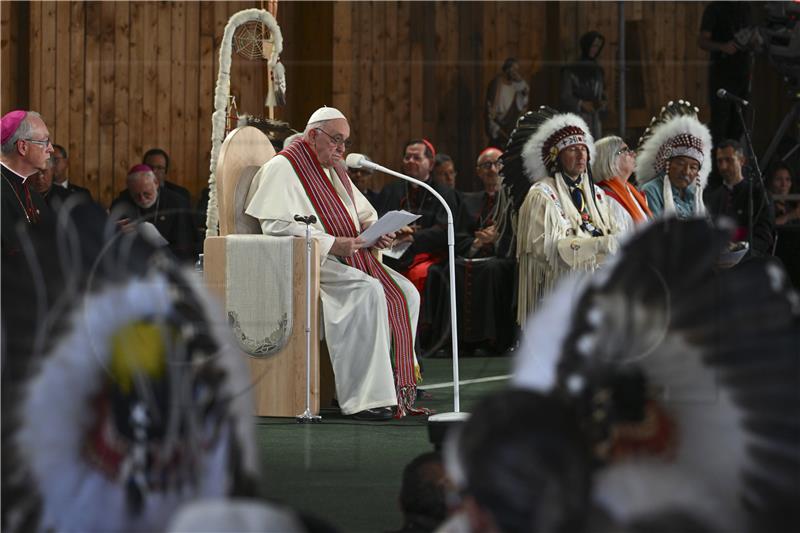 CANADA POPE FRANCIS