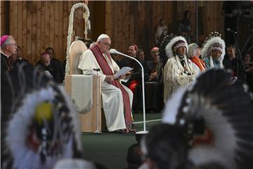 CANADA POPE FRANCIS