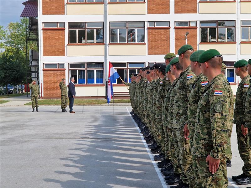 60 Croatian soldiers sent off to Hungary for training with NATO partners