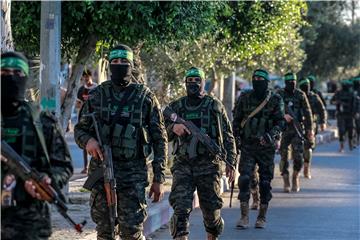 MIDEAST ISRAEL PALESTINIAN GAZA AL QASSAM BRIGADE MARCH