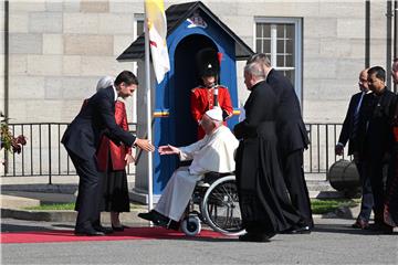 CANADA POPE FRANCIS