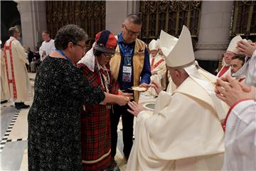 CANADA POPE FRANCIS