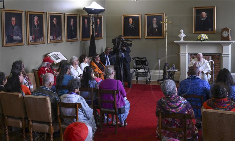 CANADA POPE FRANCIS