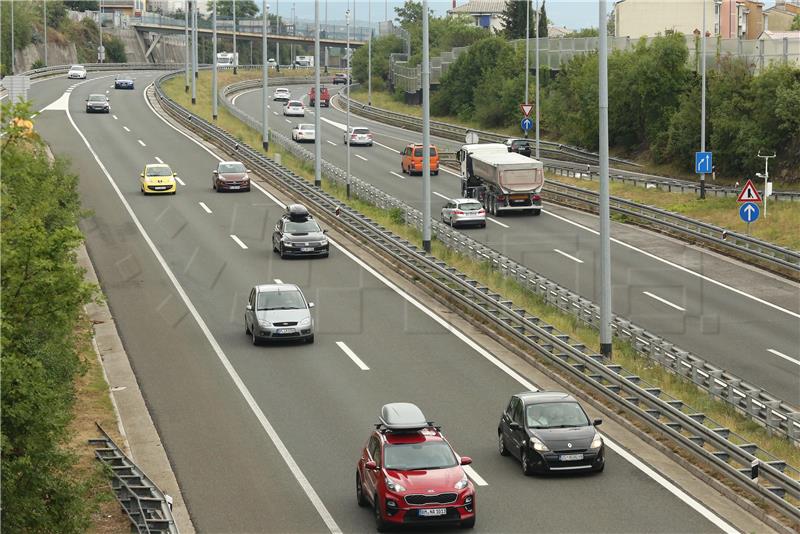 Rijeka: Pojačan promet na riječkoj zaobilaznici