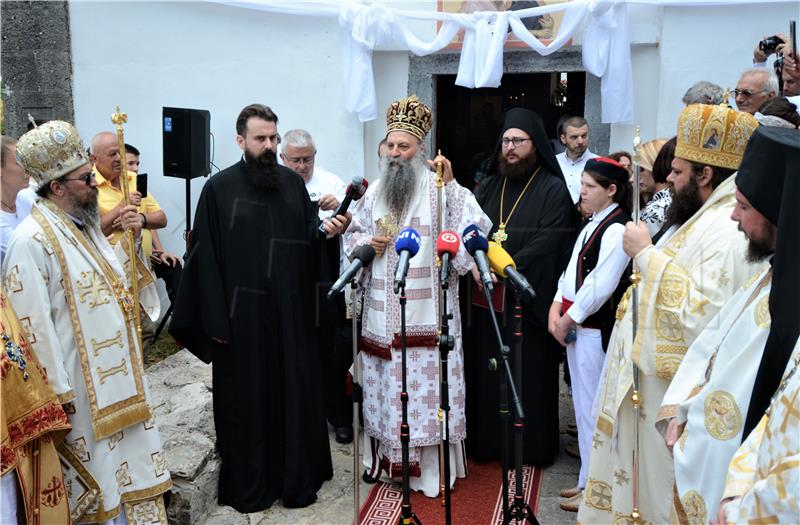 Patrijarh Porfirije služio liturgiju na praznik svetog proroka Ilije