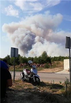 Dva požara na šibenskom području