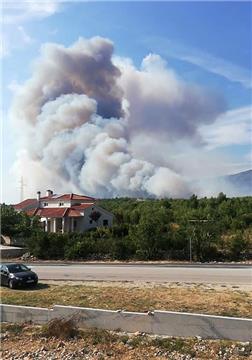 Dva požara na šibenskom području