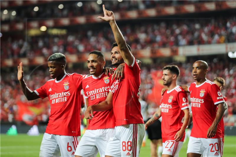 Kvalifikacije za LP: Benfica zakoračila prema doigravanju