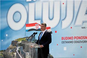 Predsjednik Milanović na Kninskoj tvrđavi priređuje prijem za ratne zapovjednike 