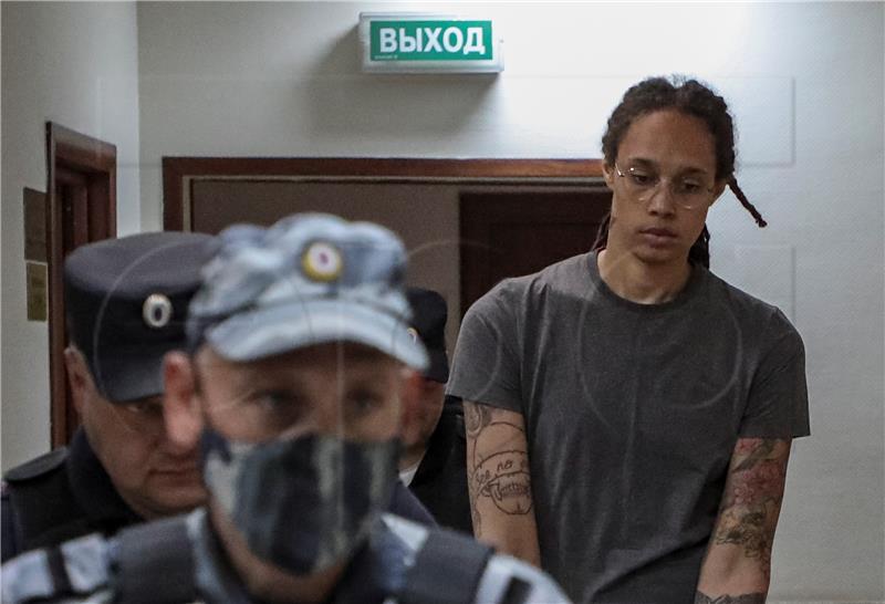 Ruski sud osudio američku košarkašicu Brittney Griner na devet godina zatvora