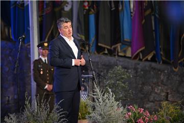 Knin: Milanović priredio svečano primanje za ratne zapovjednike