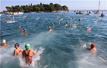 50. plivački maraton Preko - Zadar