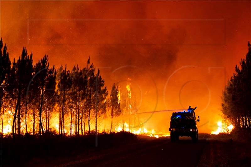 FRANCE WEATHER WILDFIRES