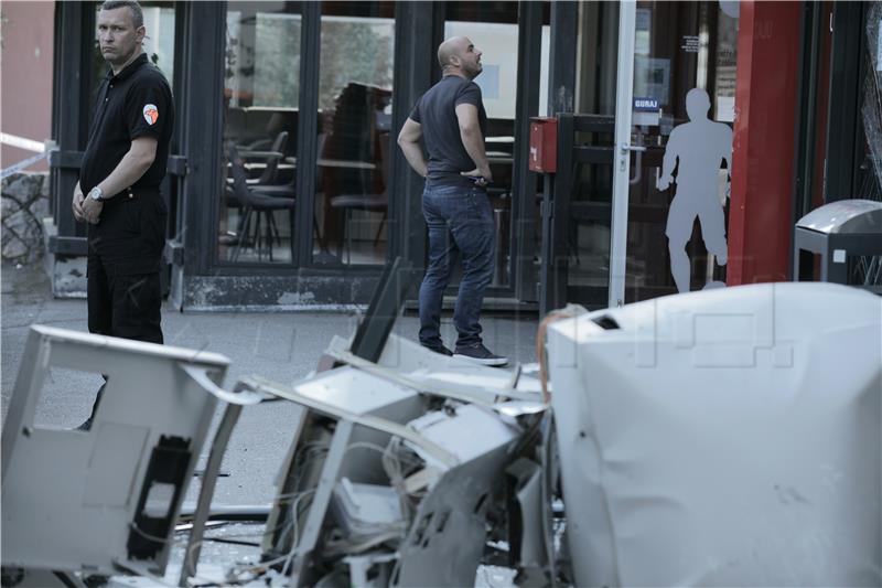 U zagrebačkom Markuševcu raznesena dva bankomata