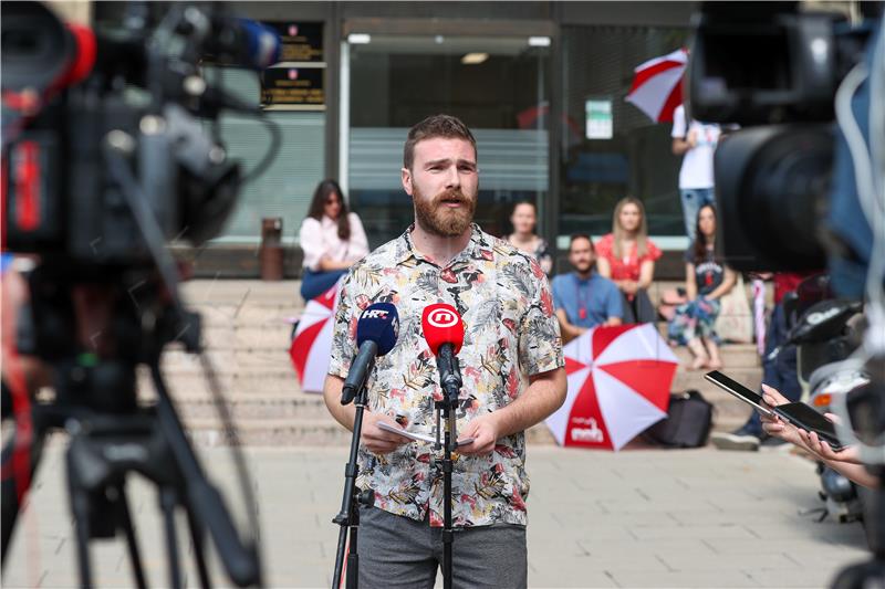 Konferencija za medije Mreže mladih Hrvatske