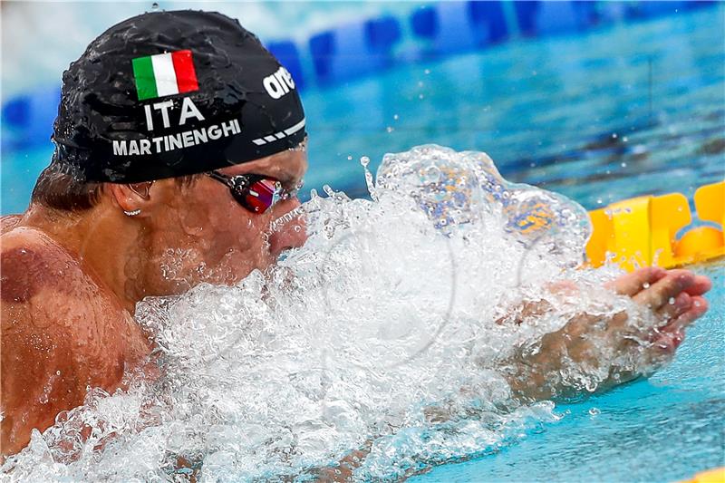 ITALY EUROPEAN AQUATICS CHAMPIONSHIPS