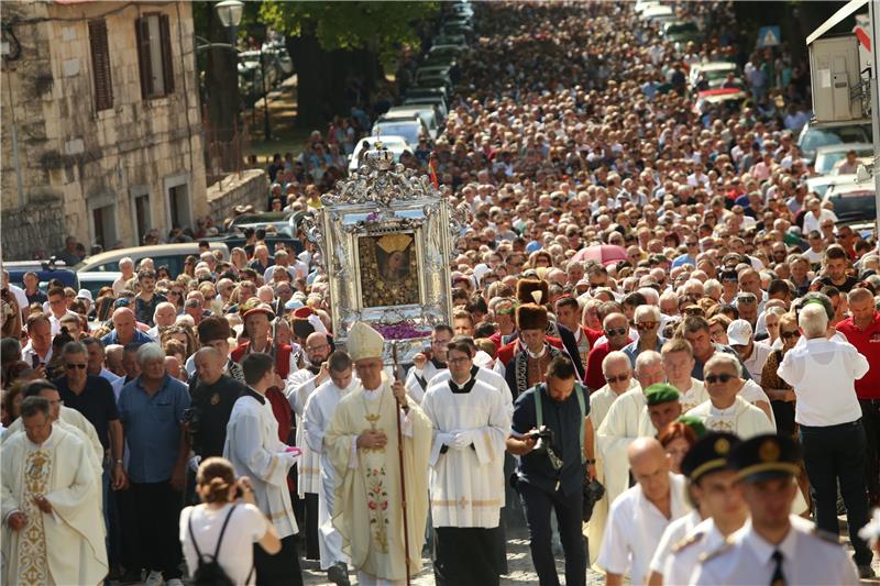 Velika Gospa u svetištu Gospe Sinjske 